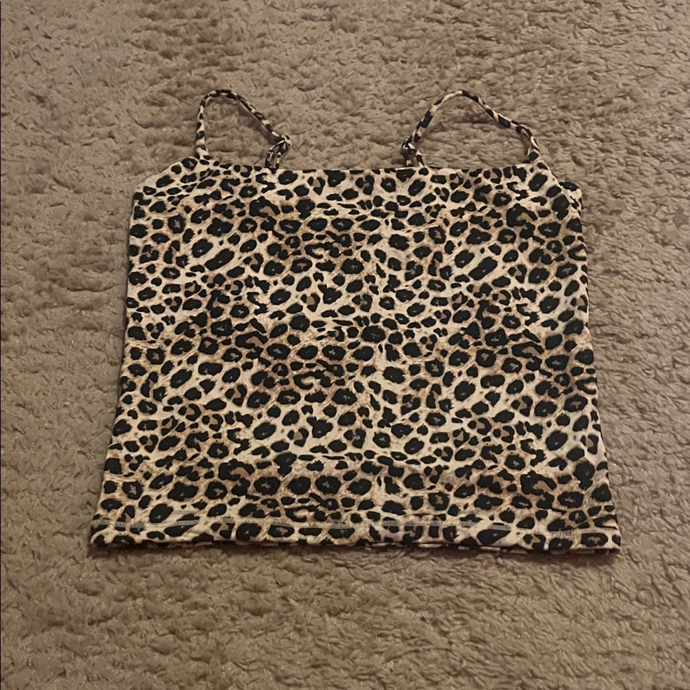 Leopard Print Women's Camisole Top